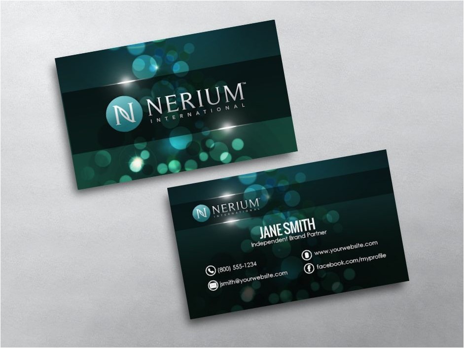nerium business cards