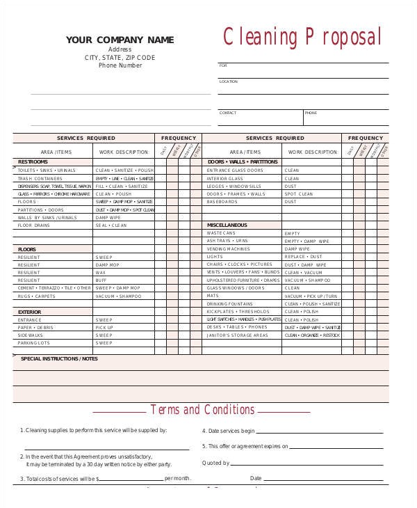 proposal form template