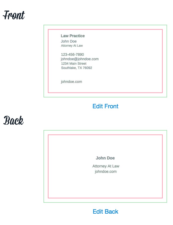 free business cards overnight prints
