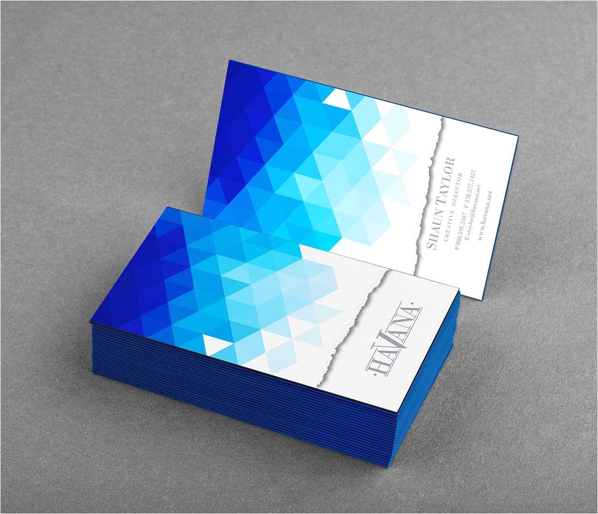 overnight prints business card template