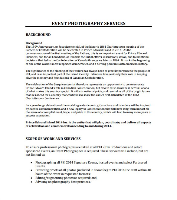 event proposal template sample