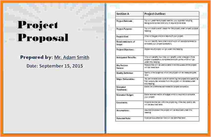 4 business proposal template microsoft word
