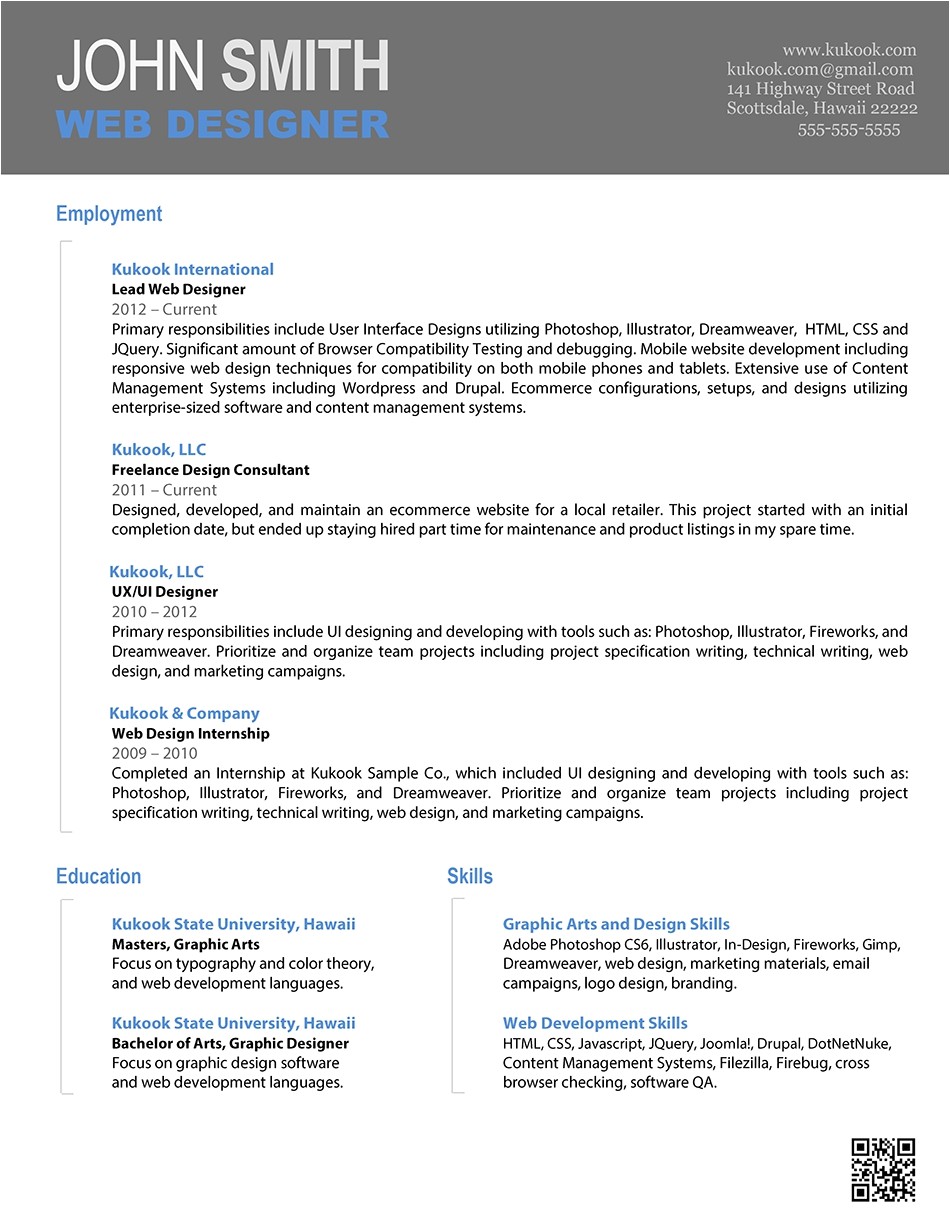 template for professional resume in word
