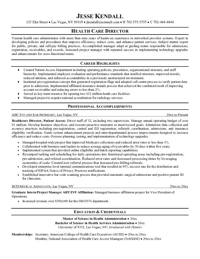 manager resume objective sample