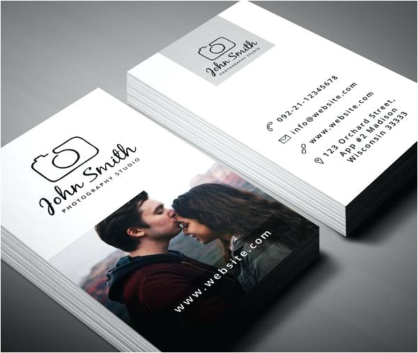 photoshop business card template with bleed