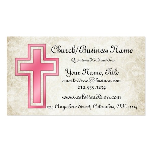religious businesscards