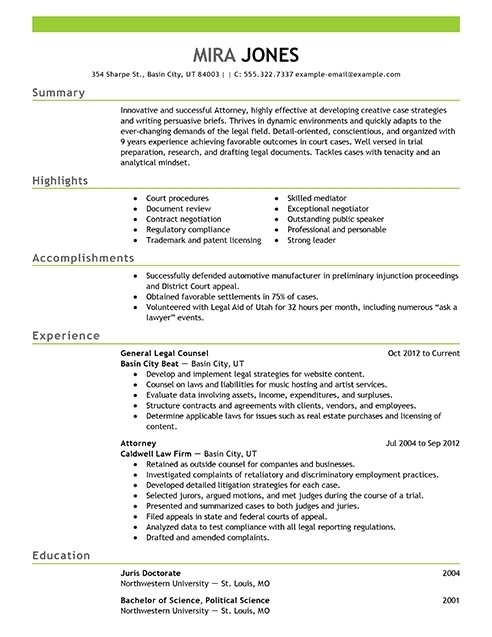 professional resume builder service