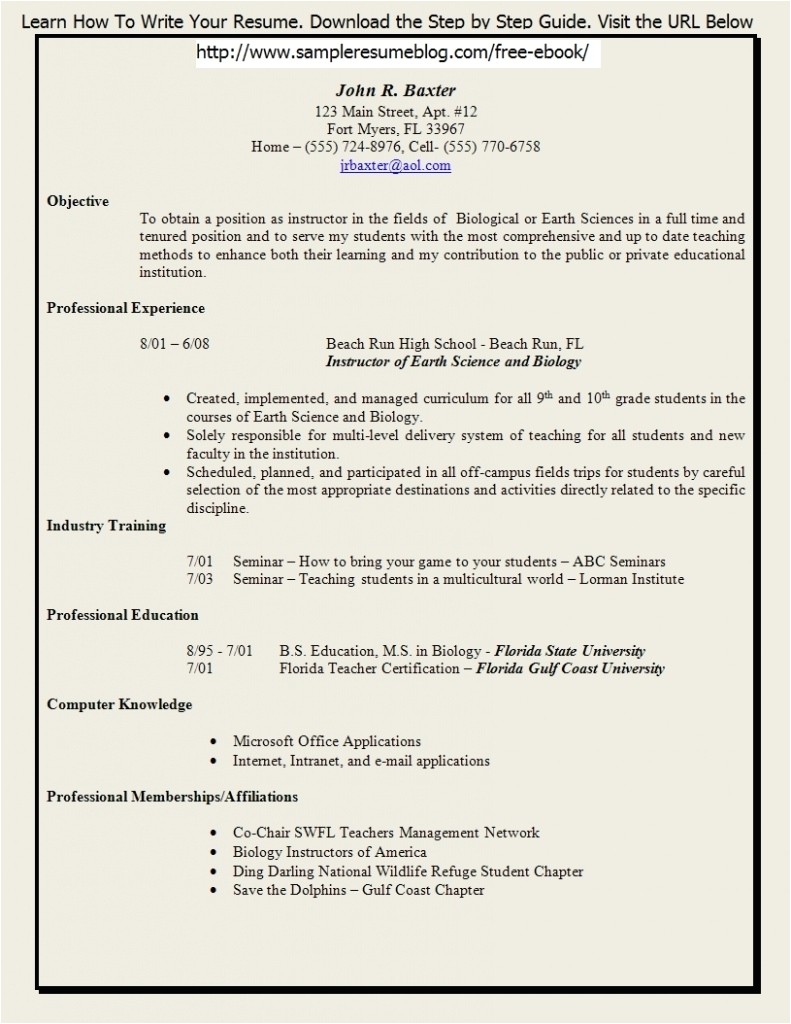 Resume Builder Template for Teachers Teacher Resume Template 2017 Learnhowtoloseweight Net