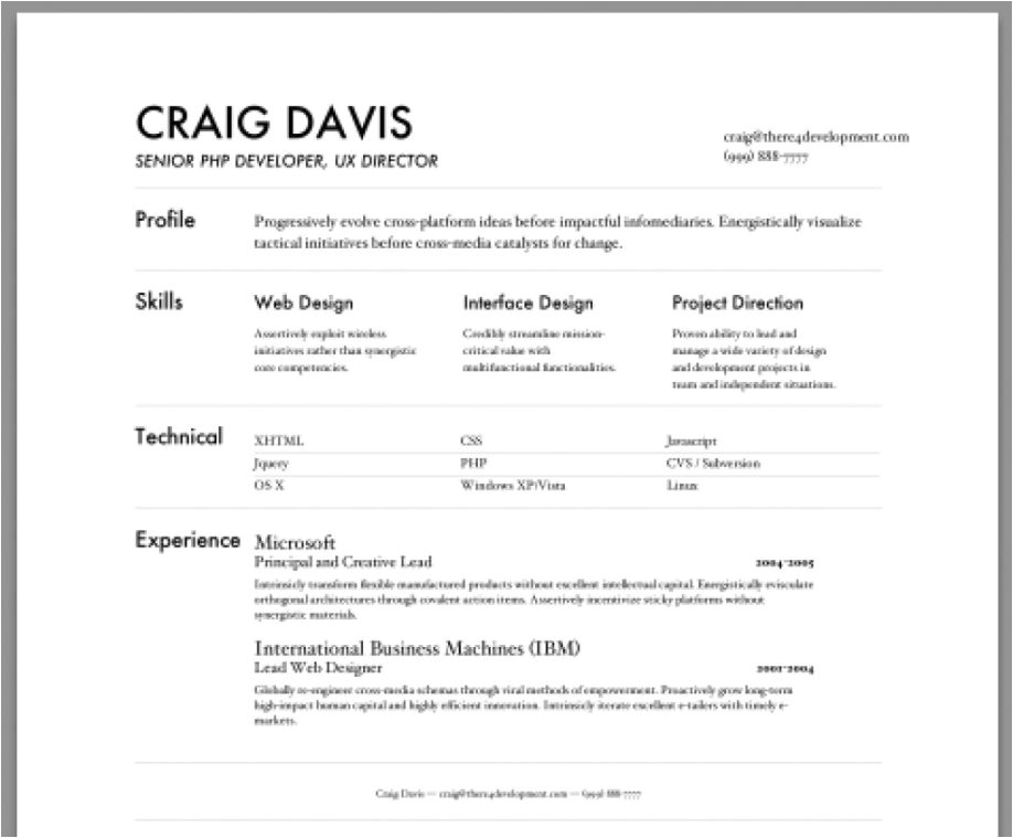 completely free resume builder