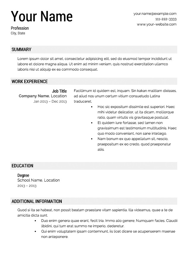 Resume Builder Templates Free Resume Builder Template Beepmunk