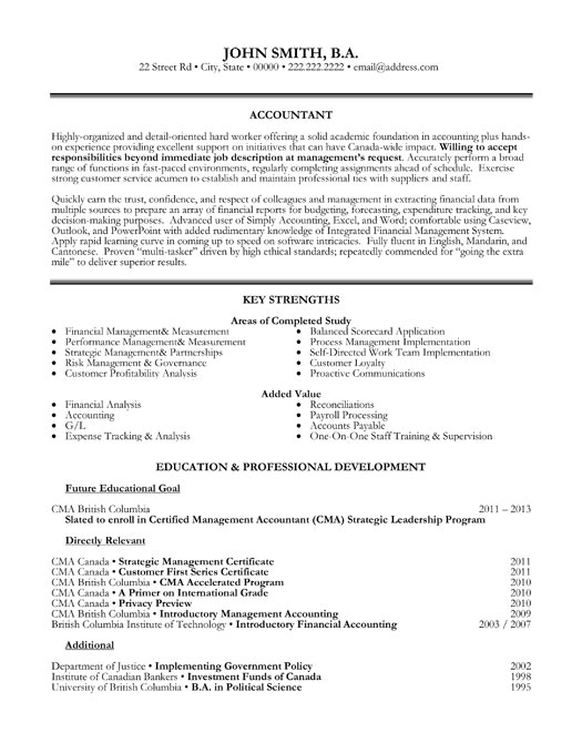 Resume Templates for Accounting and Finance Financial Accountant Resume Template Premium Resume