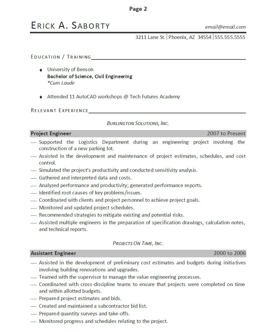 resume samples with accomplishments listed
