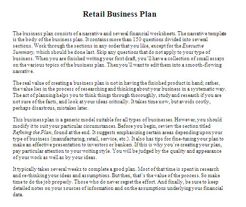 retail store business plan template qo mid related searches qsrc 1