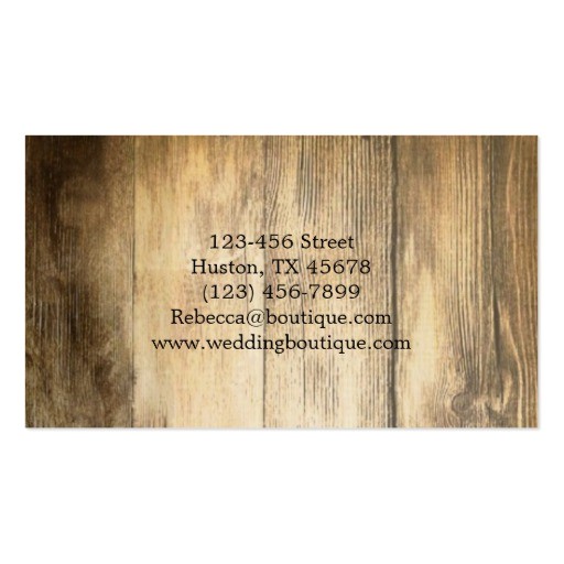 rustic woodgrain western farmhouse country fashion business card template 240984056738261637