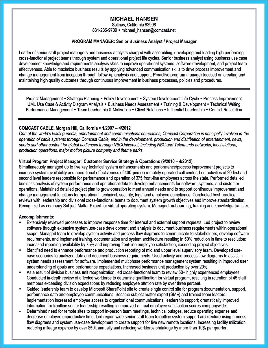 Sample Business Analyst Resume Australia Create Your astonishing Business Analyst Resume and Gain
