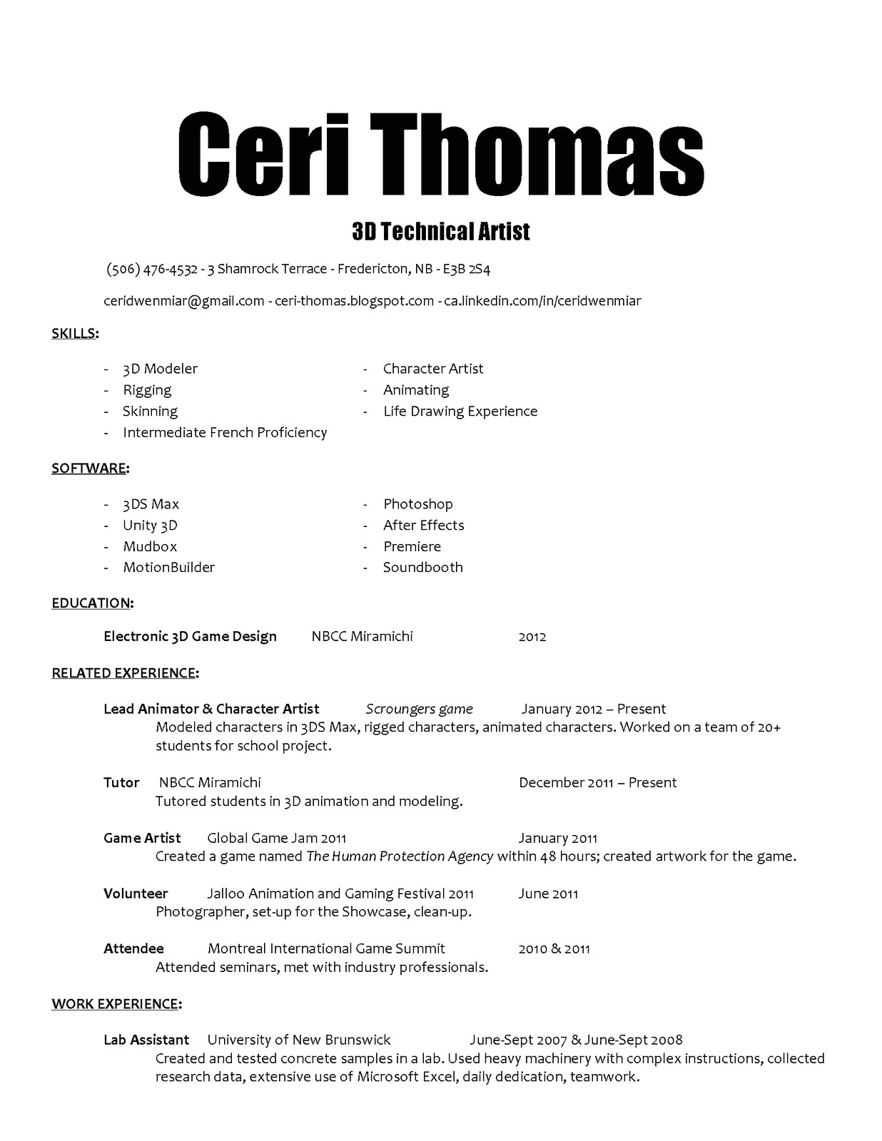 personal reference on resume