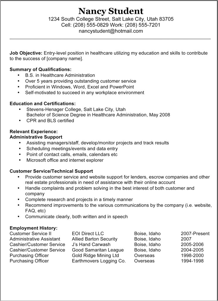 Sample Of Resume Template 1 Sample Of Resume Template 7 Sleek Sample Resume Templates Samples and Templates