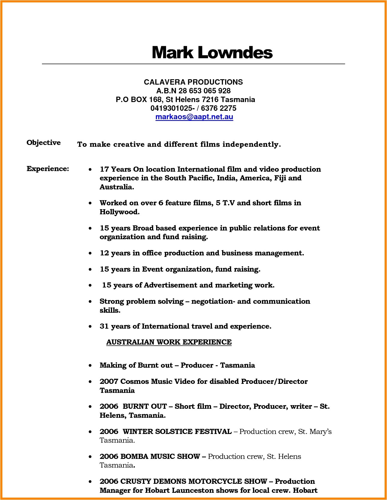 Sample Of Video Resume Script How to Make Video Resume Script Resume Ideas