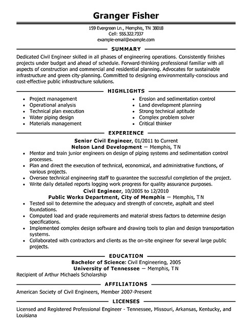 example of resumes 2