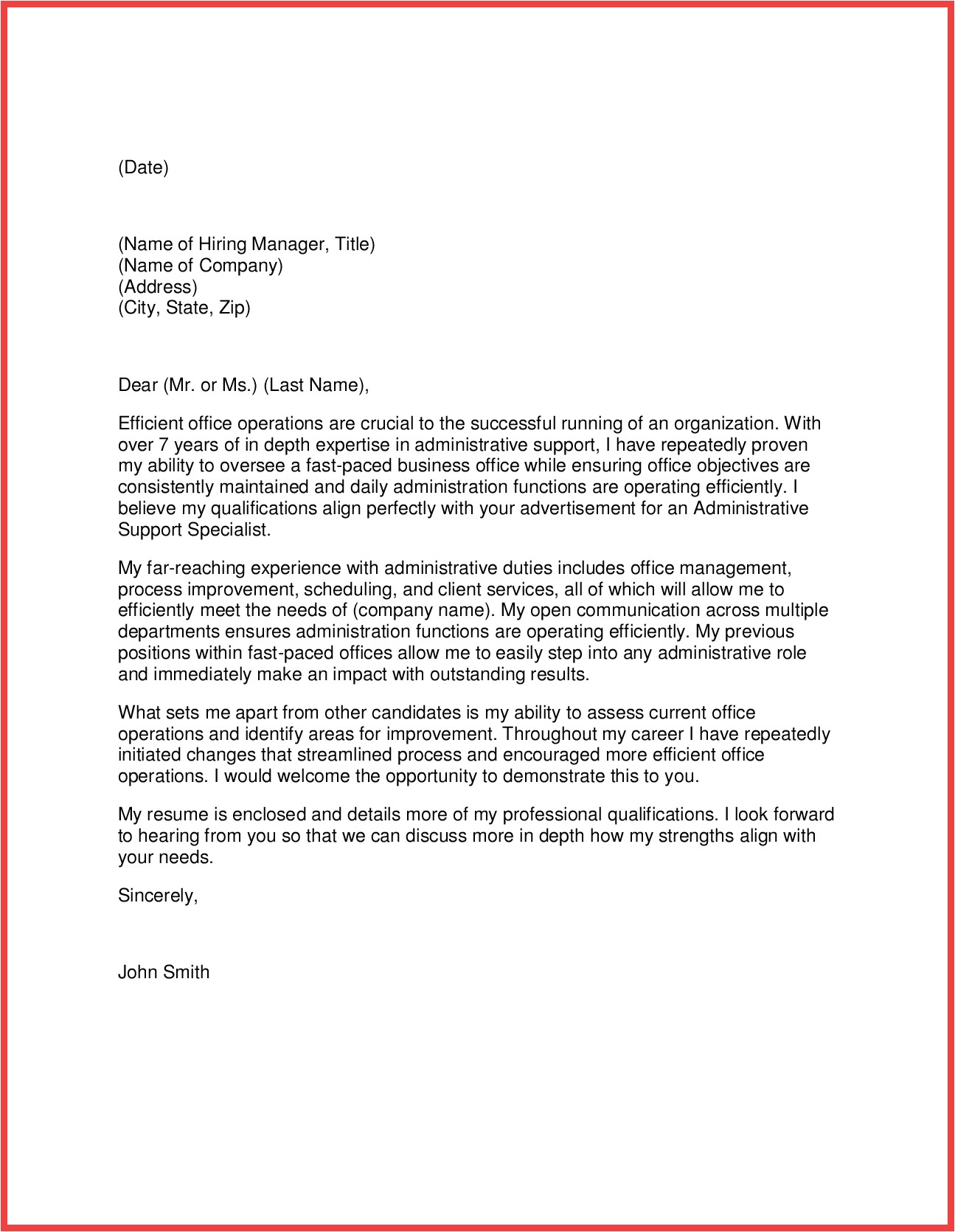 apple cover letter examples