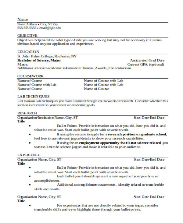 Sample Resume for Experienced 16 Experienced Resume format Templates Pdf Doc Free