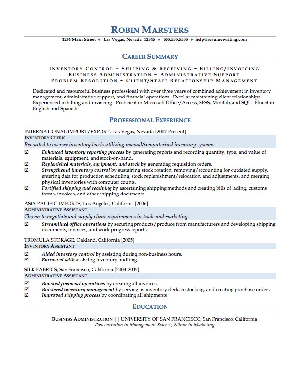 what your resume should look like 179