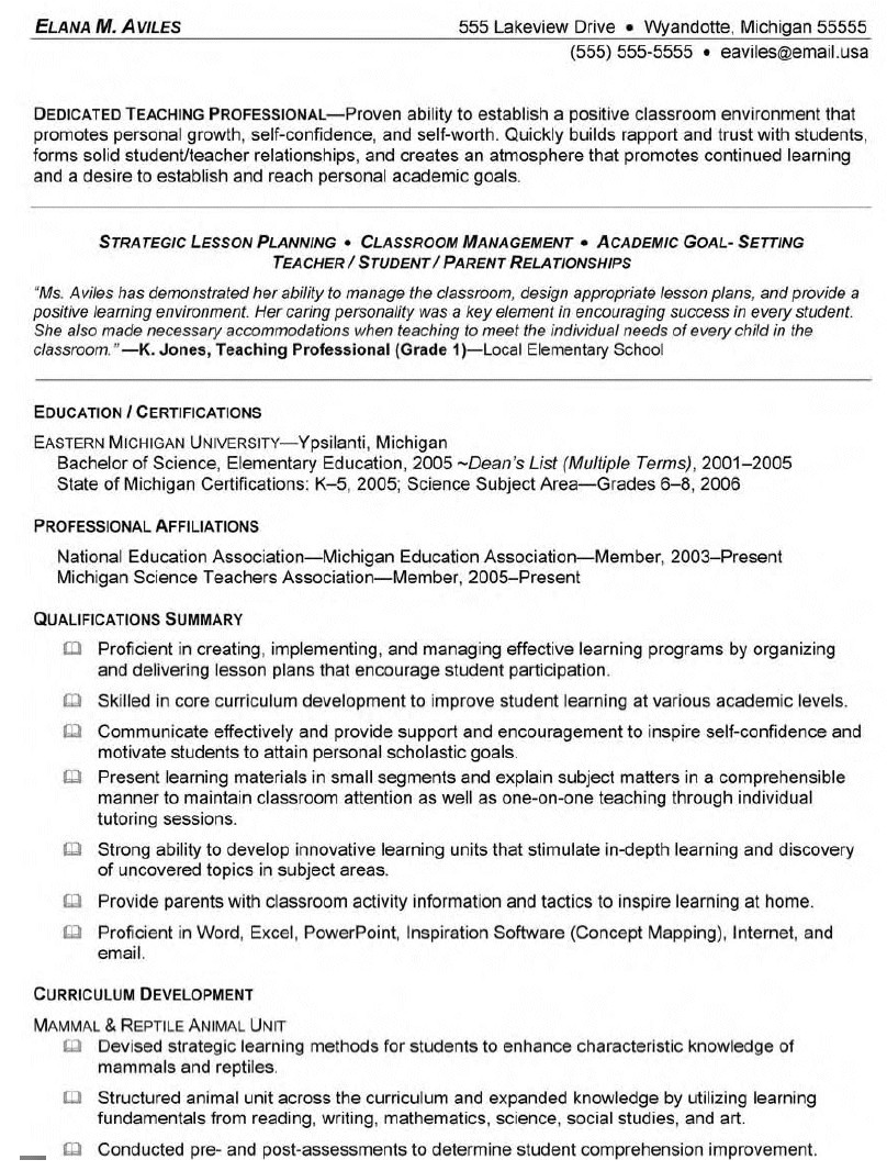 recent graduate resume example