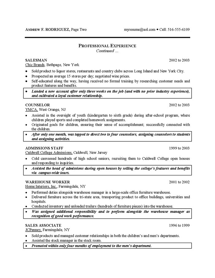 Sample Resume for Recent College Graduate Sample Resume for Recent College Graduate Best