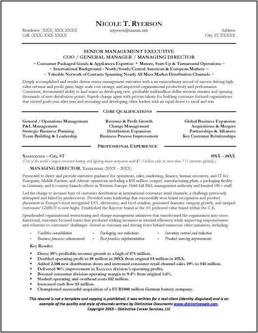 sales manager resume