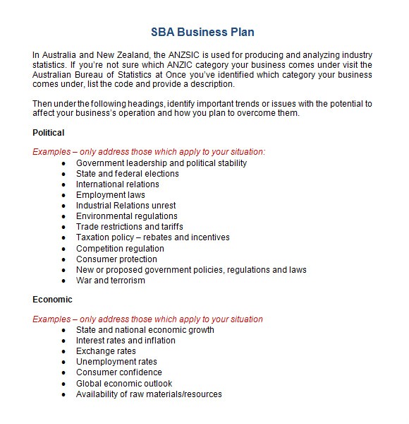sba gov business plan