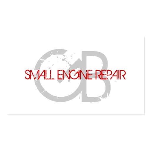 small engine repair business cards 240068155565158422