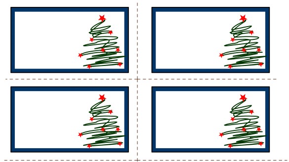 christmas mailing labels