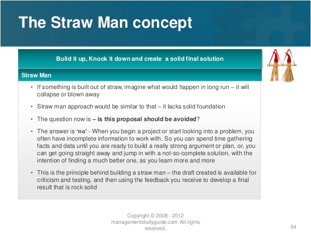 Straw Man Proposal Template Williamson ga us
