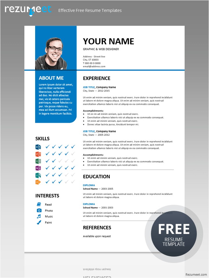 bayview resume template