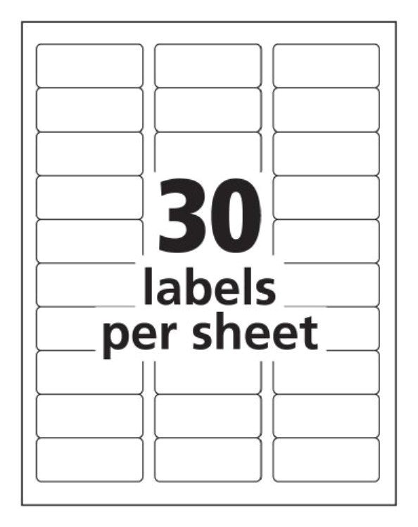 Template for Avery 5160 Labels From Excel williamsonga.us