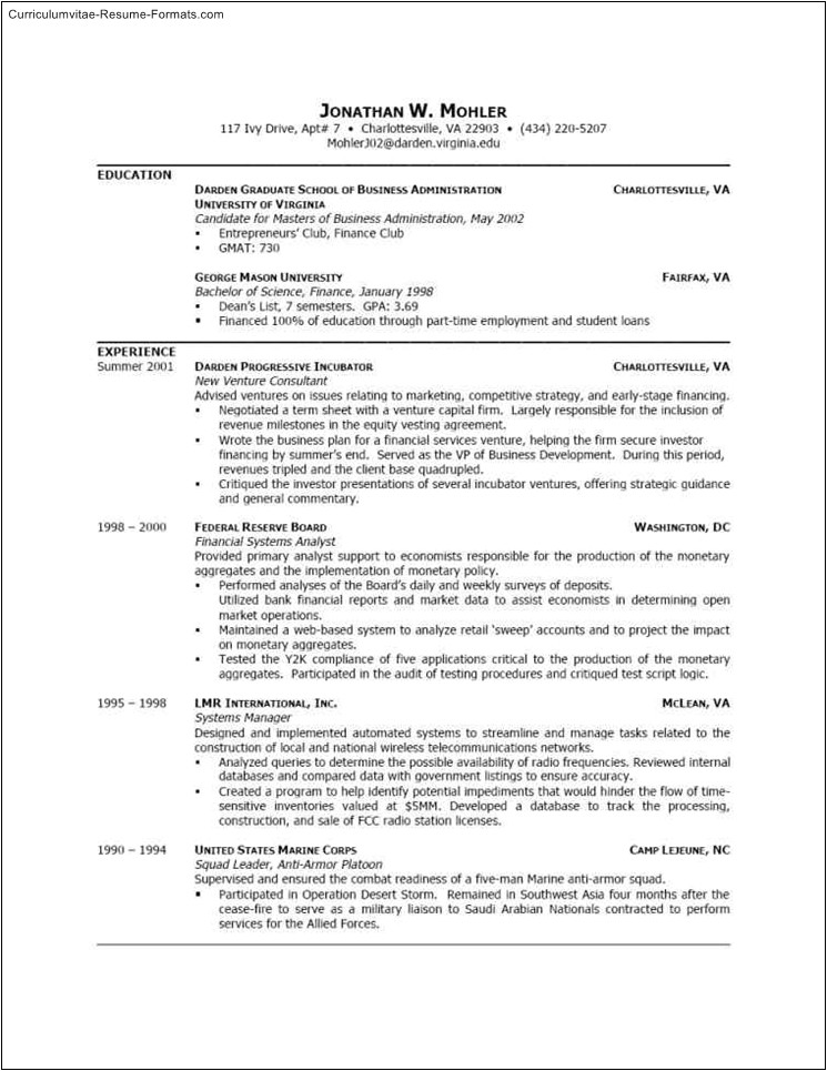 high school academic resume template 2