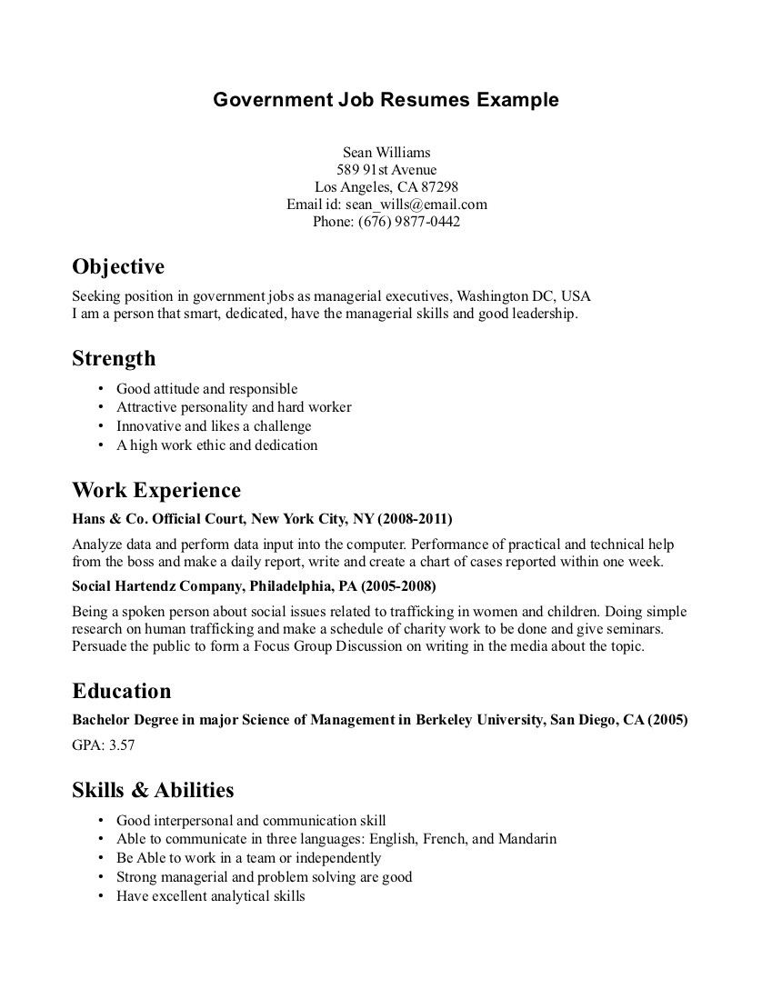 job resume 3