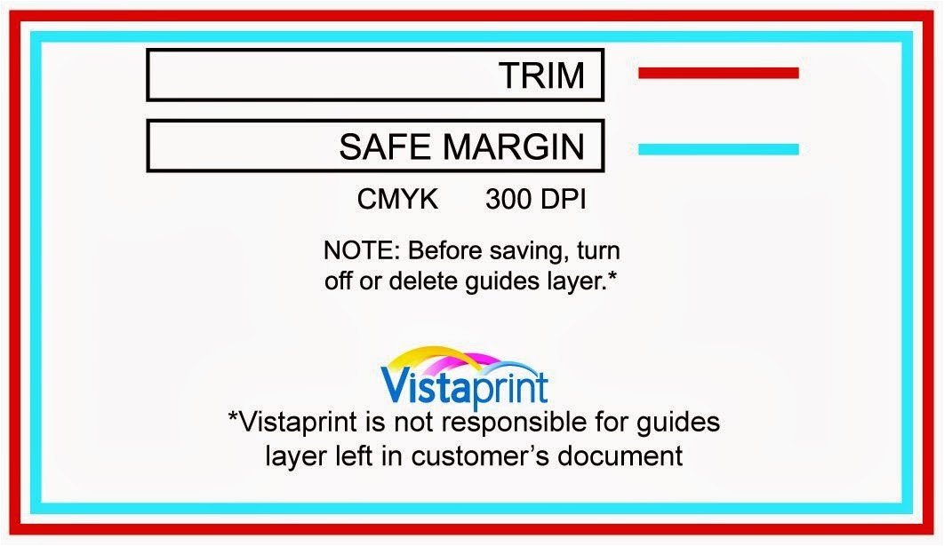 vistaprint business card template 332