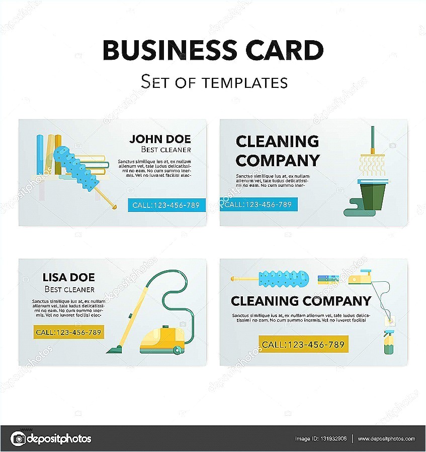 vistaprint cleaning business cards