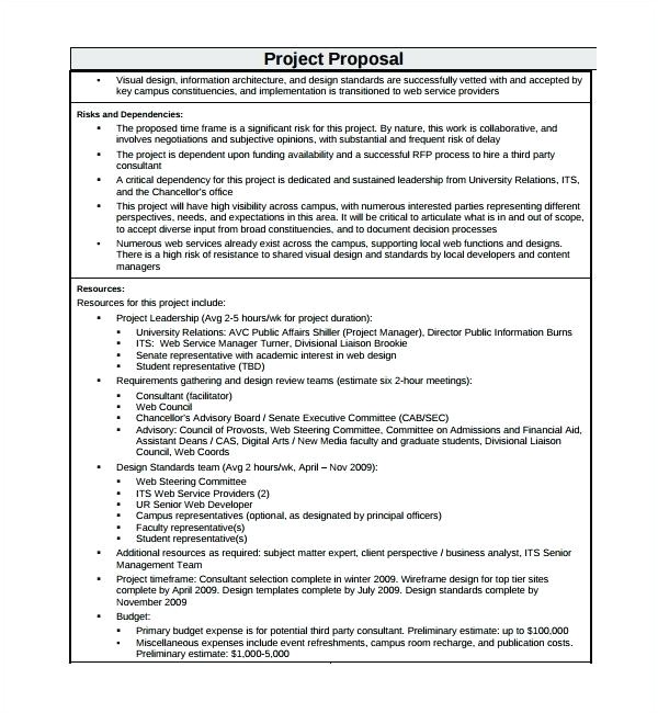 web design proposal pdf