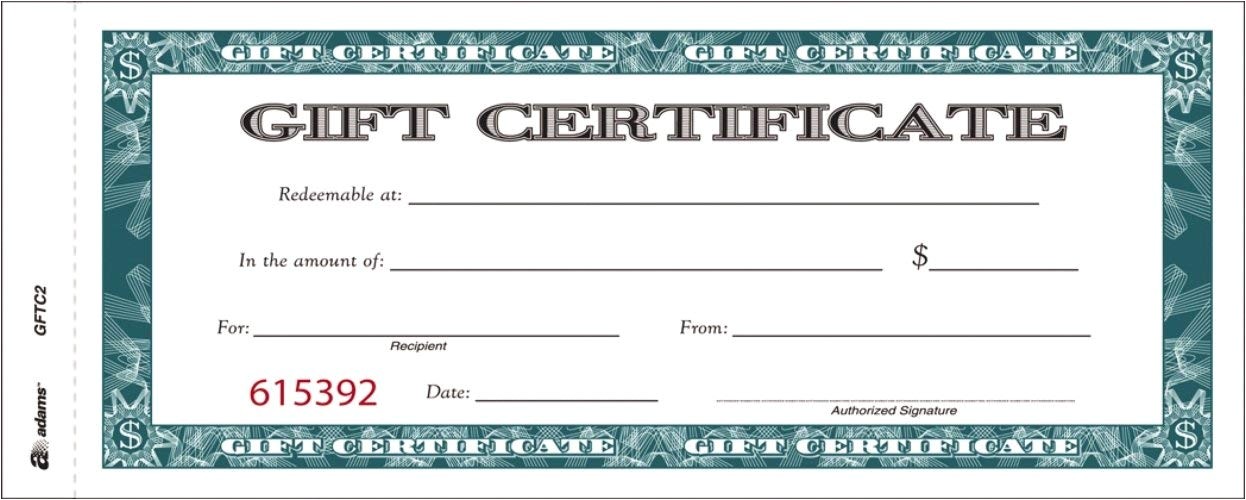 adams gift certificate template gftlz
