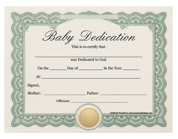 Baby Blessing Certificate Template Baby Dedication Certificate Template 21 Free Word Pdf