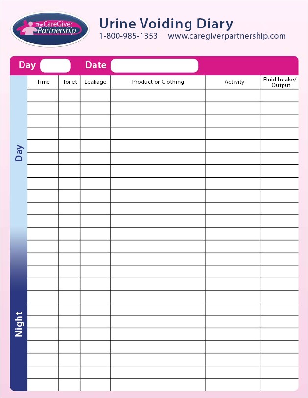 week diary template