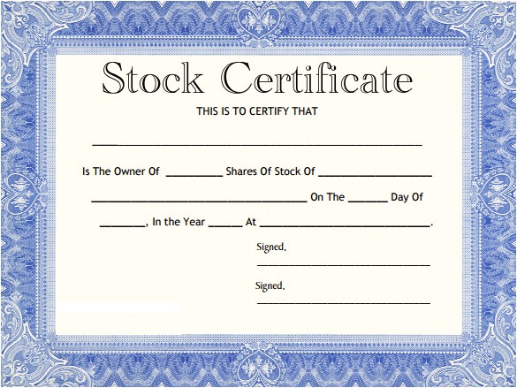 Corporate Stock Certificates Template Free 21 Share Stock Certificate Templates Psd Vector Eps