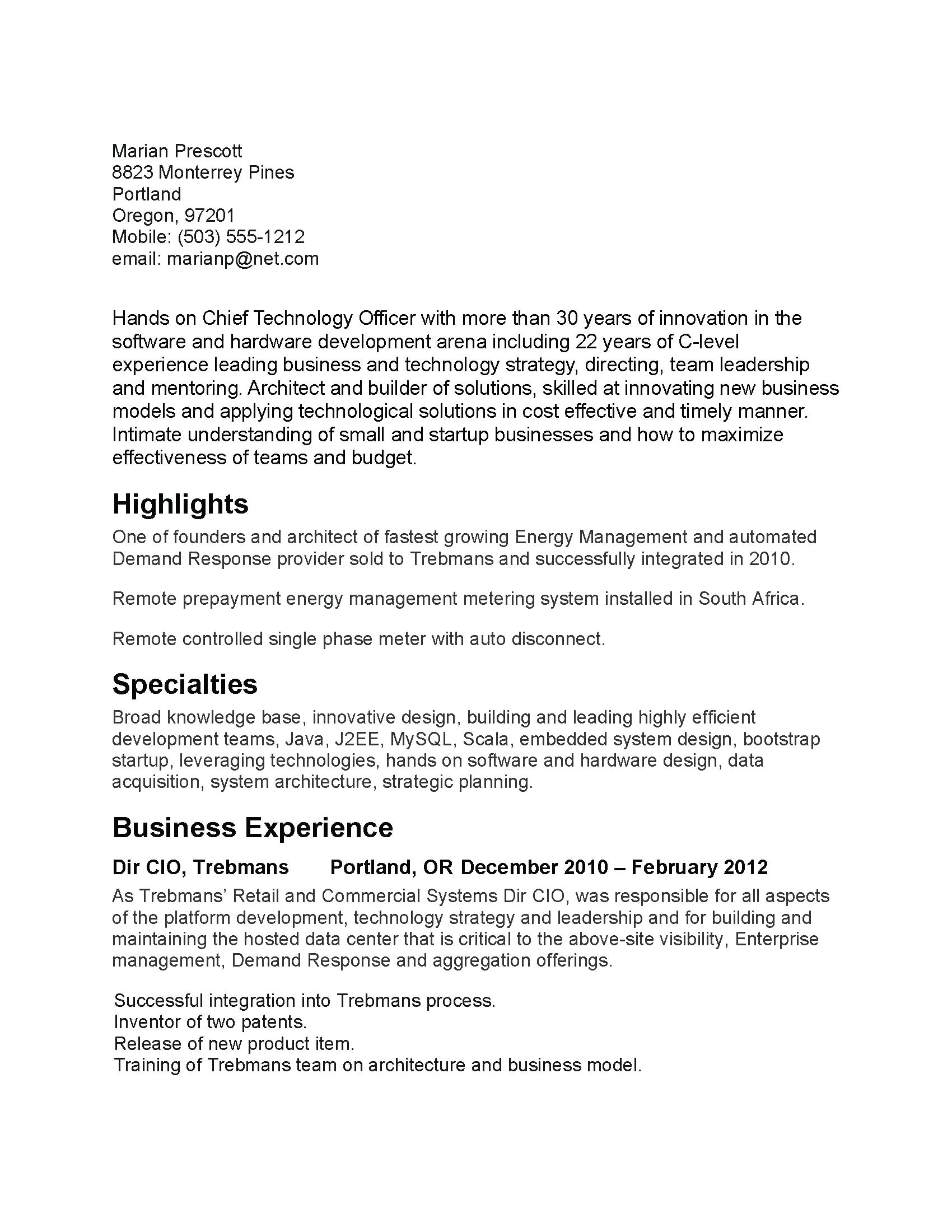 resume cover letter template mac