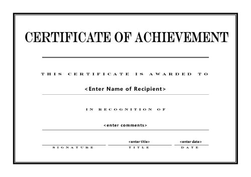 Customized Certificate Templates Award Certificates Templates Certificate Templates
