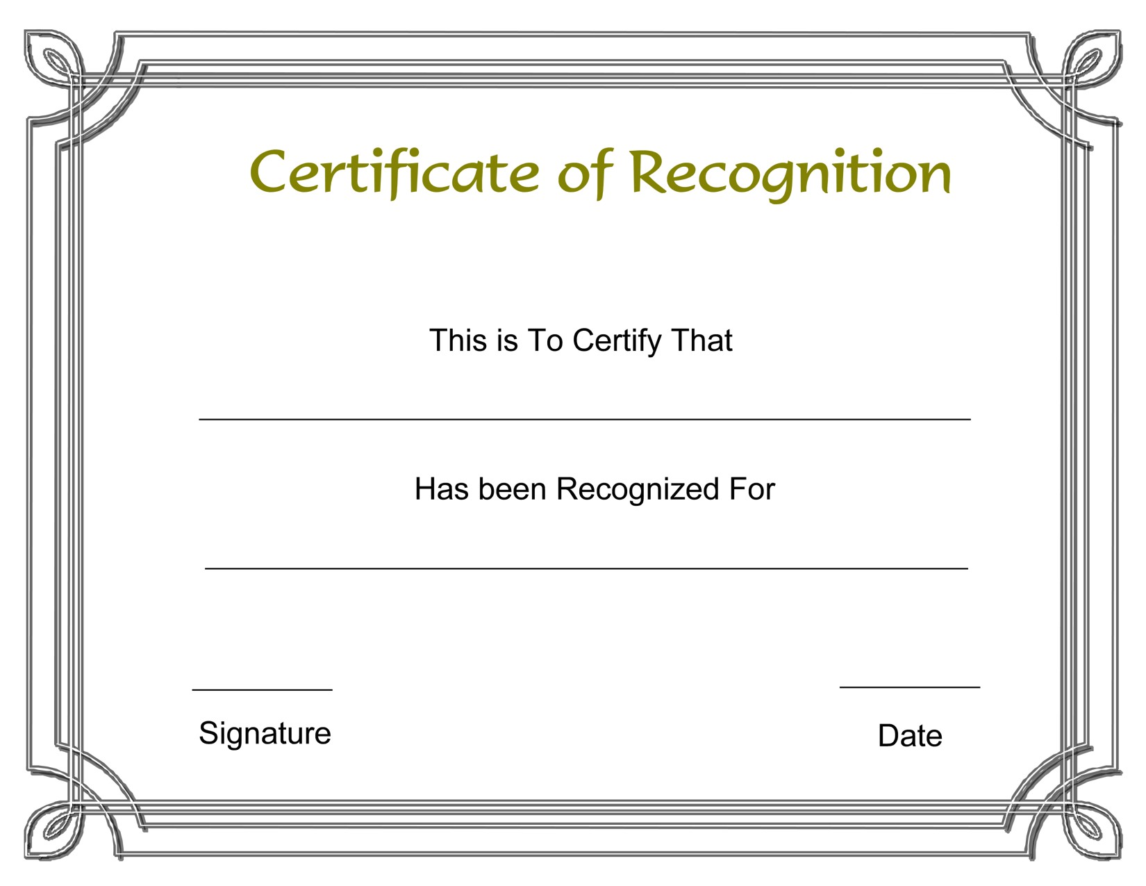 post recognition award certificate templates free 33740