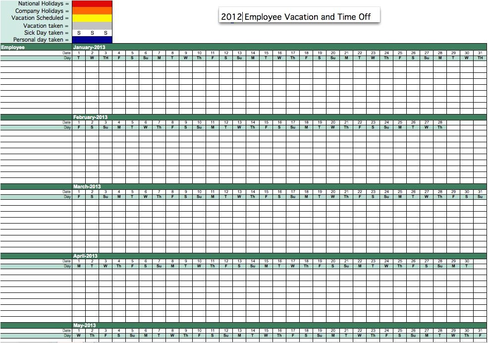 employee vacation time tracking