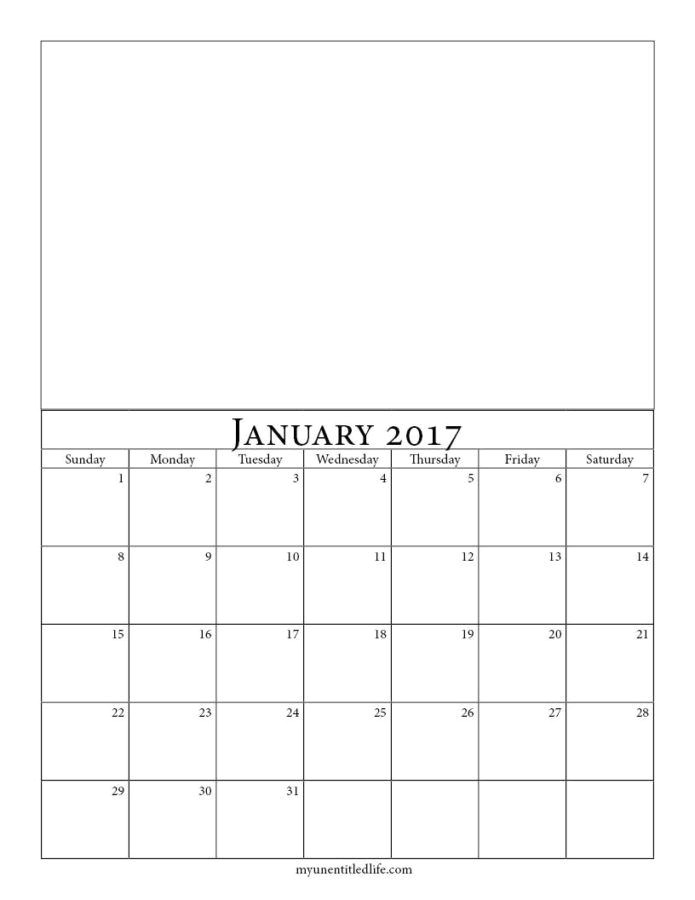make calendar printable