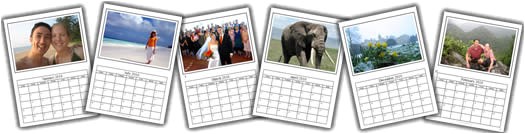 photo calendar template